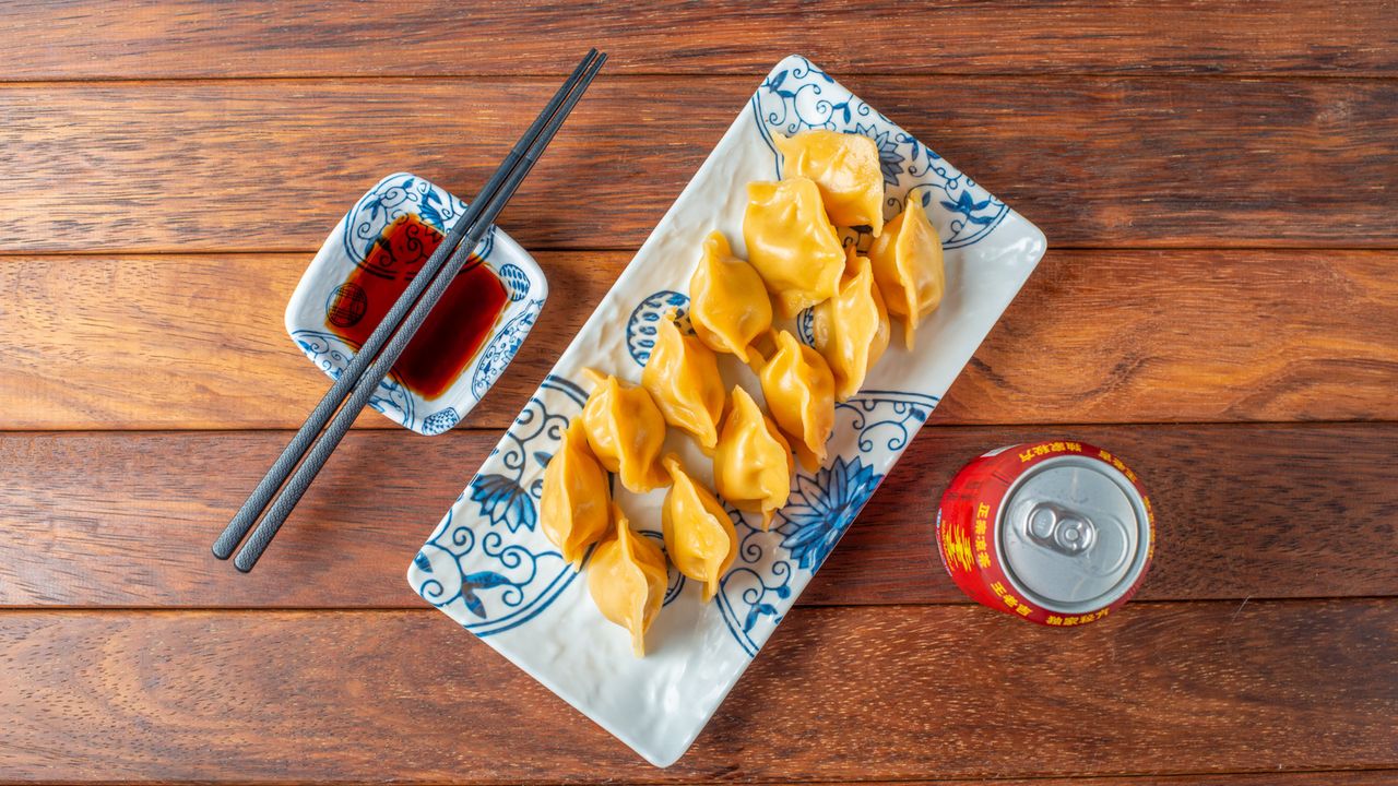 Boiled Prawn Pork Dumplings (12p)