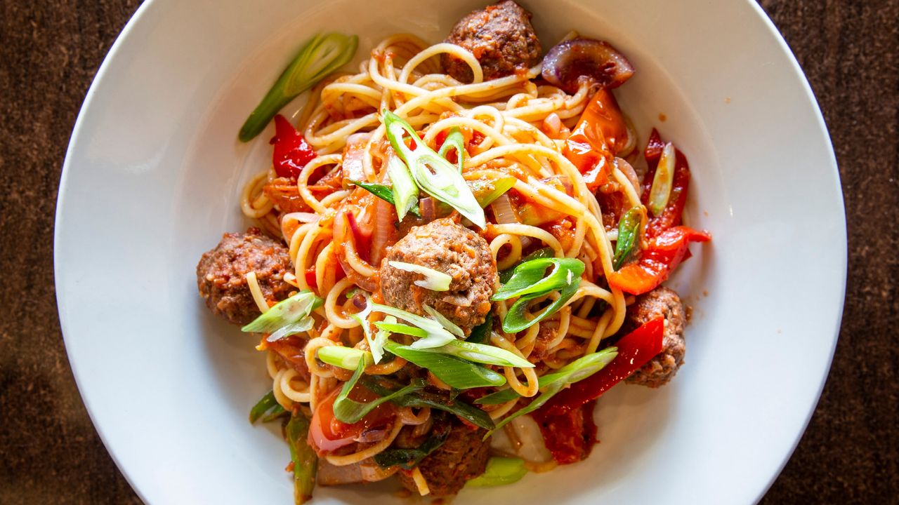 Spaghetti Meatballs