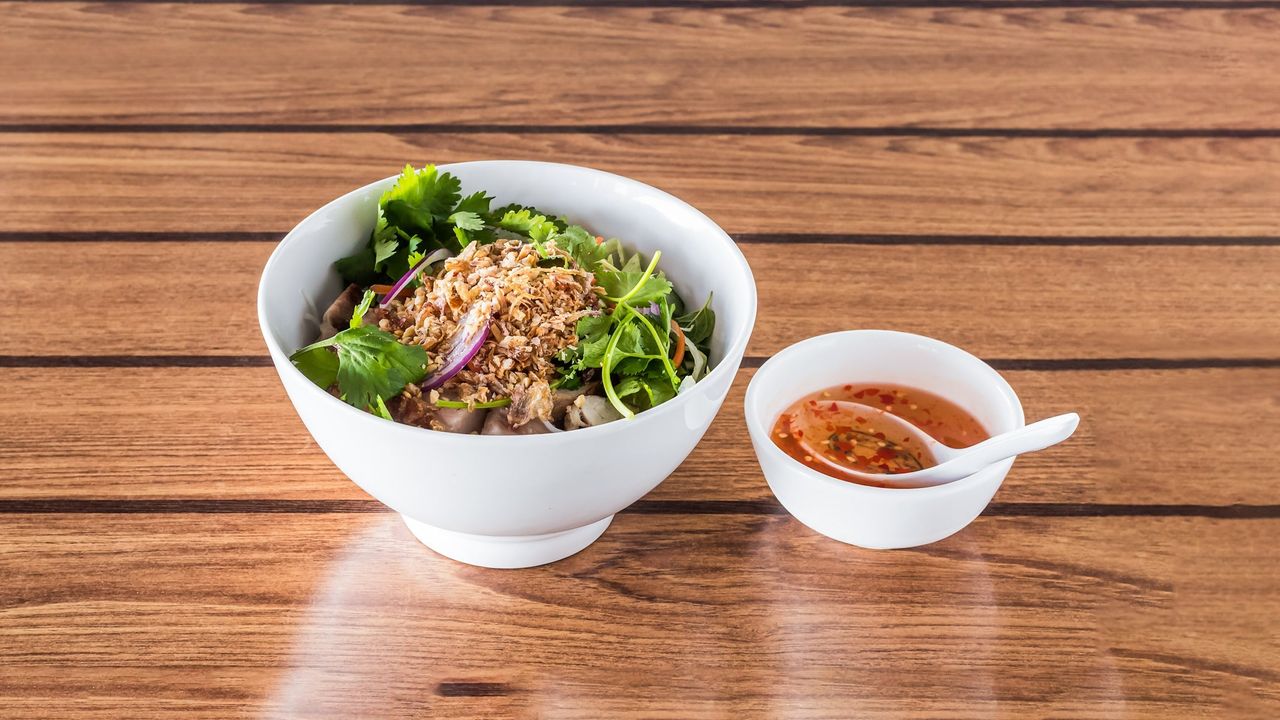 Noodle Salad with Roast Pork