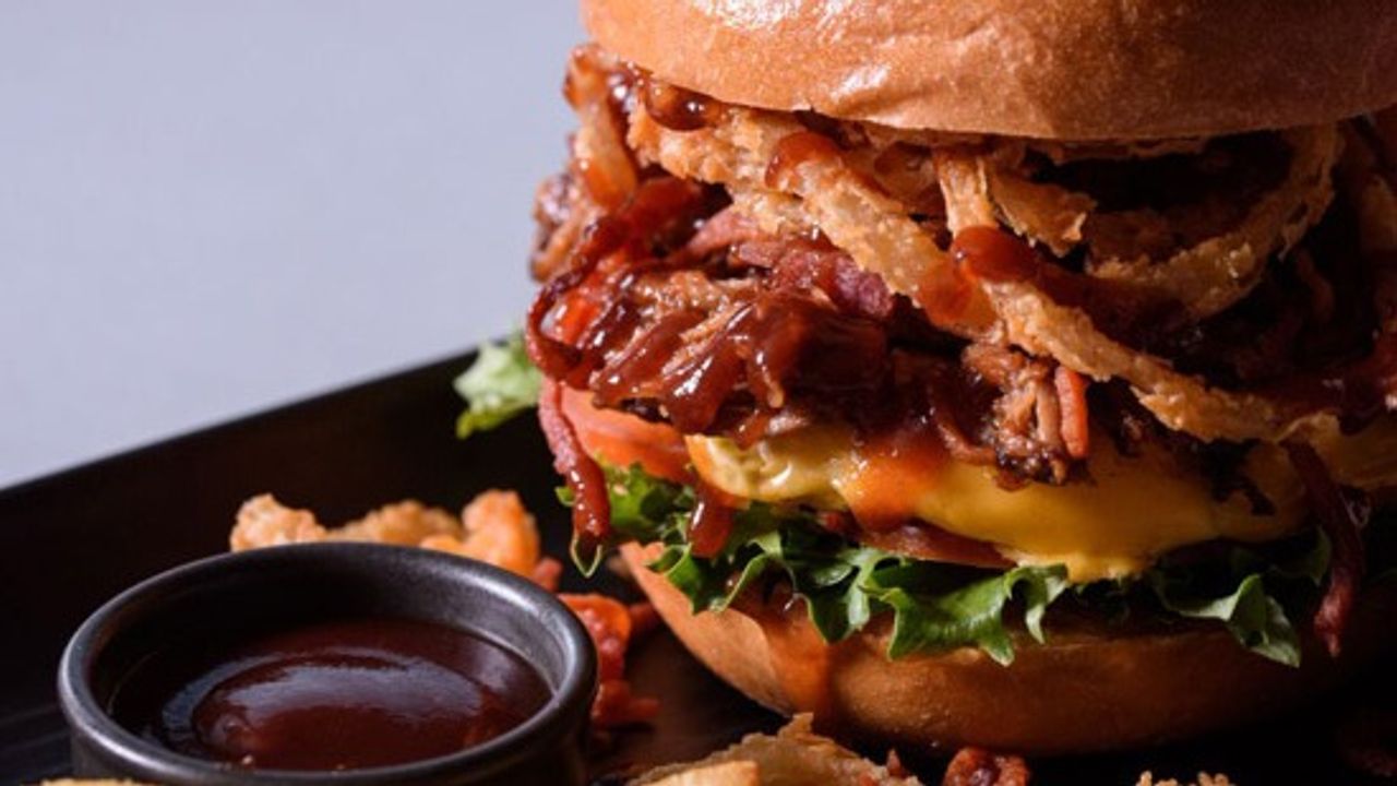 Grand Slam 2.0 Burger with Fries