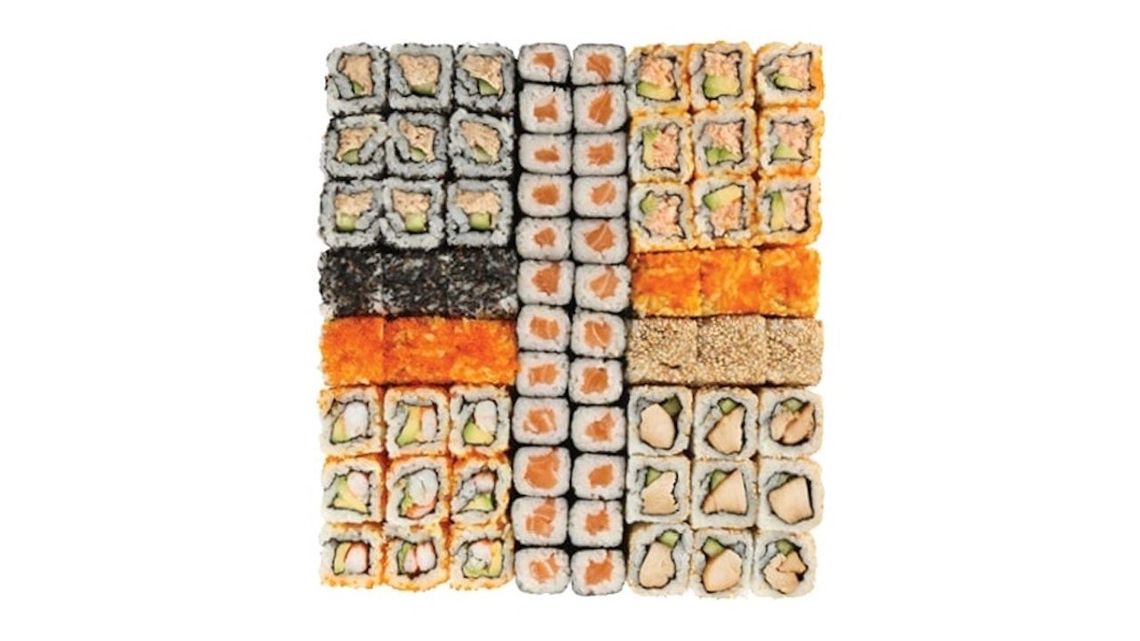 Set C - Inside Out Maki Roll Platter (GF)