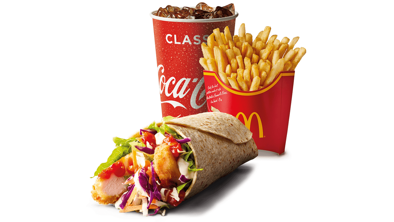 Crispy Spicy Chicken McWrap