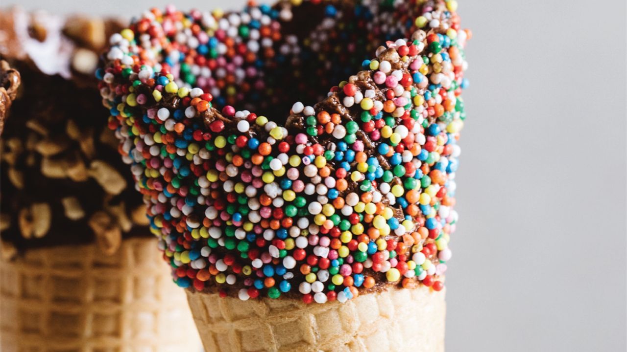 Choc Sprinkle Cone