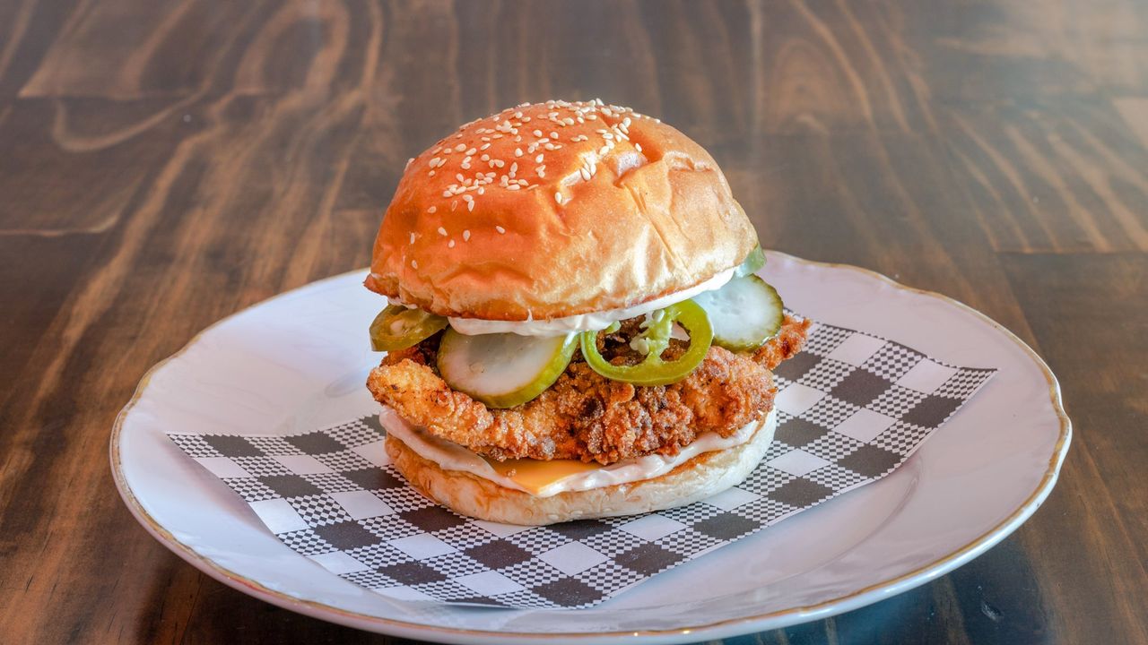Fried Chicken Burger