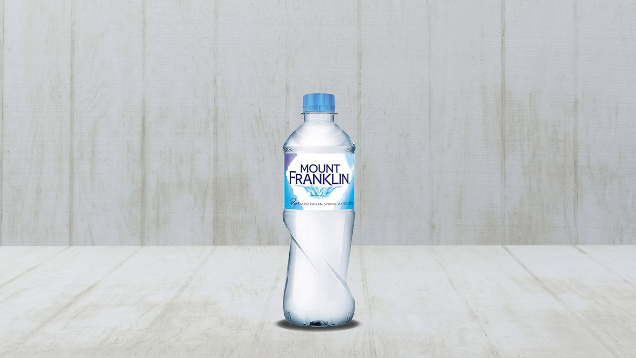Mount Franklin Still Water 600ml bottle