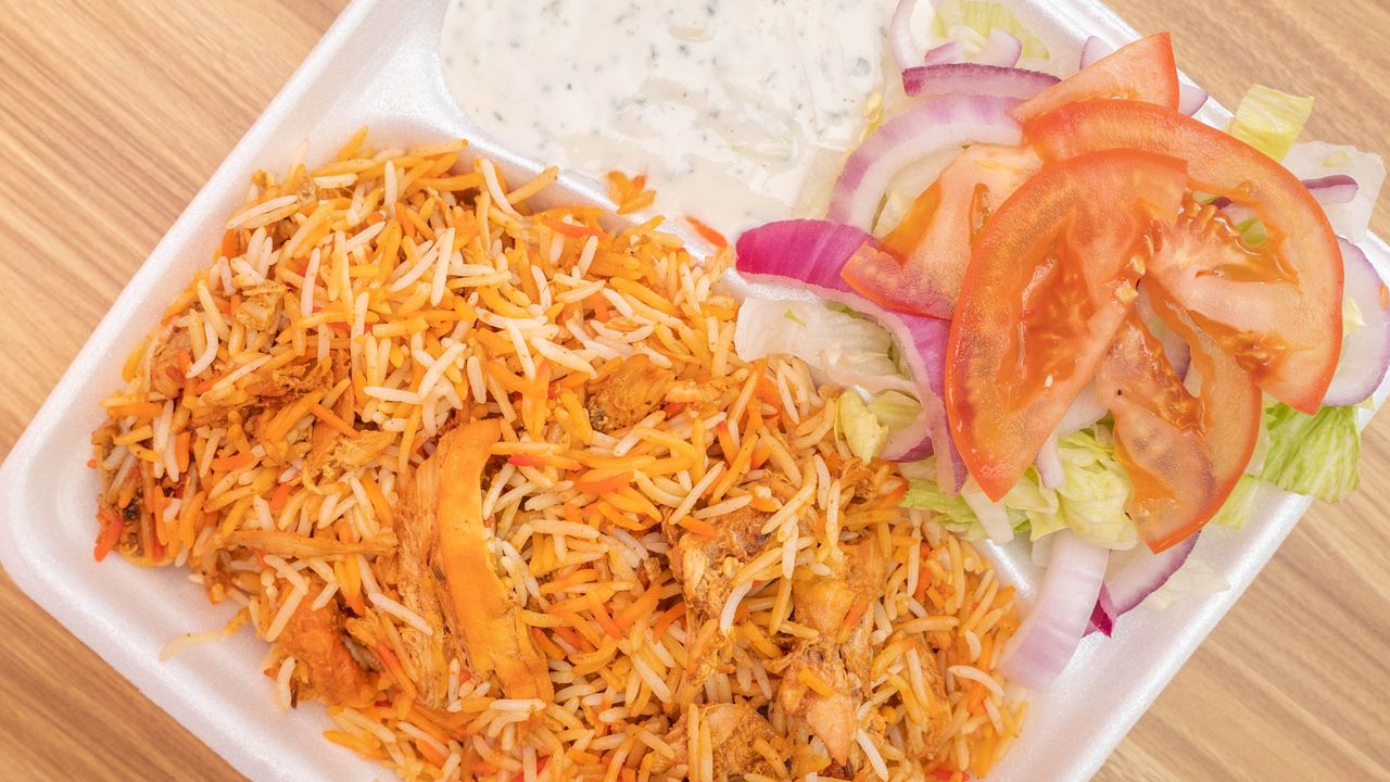 Boneless Chicken Biryani Rice (Deal 18)