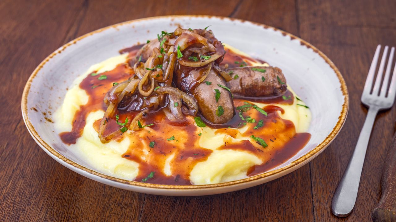 Wagyu Beef Bangers & Mash