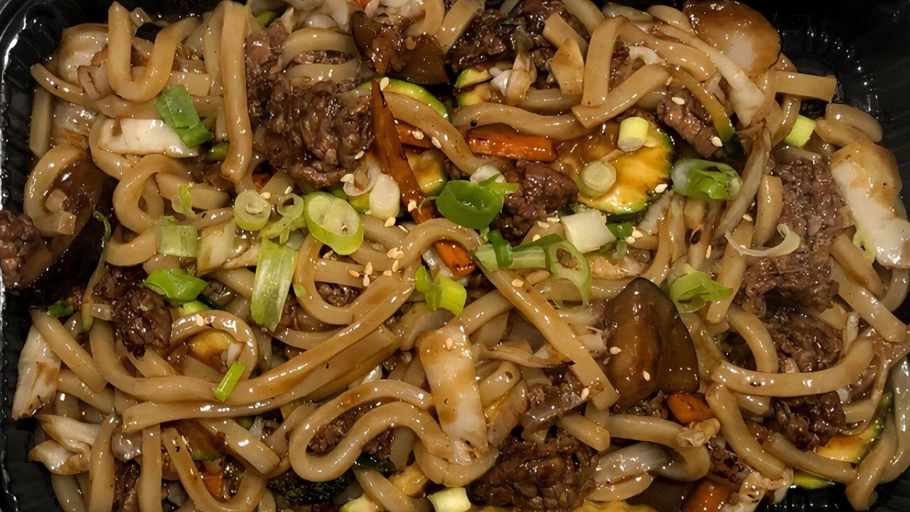 Beef Yaki Udon