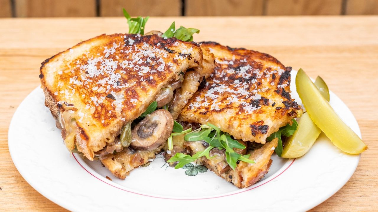 Mushroom Toastie