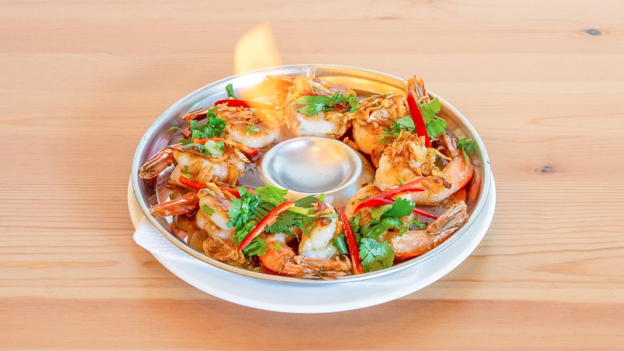 Tamarind Prawns