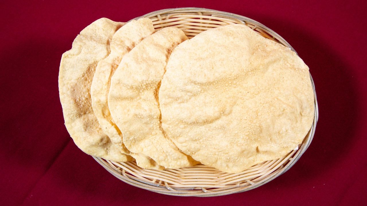 104. Papadums (4 Pieces)