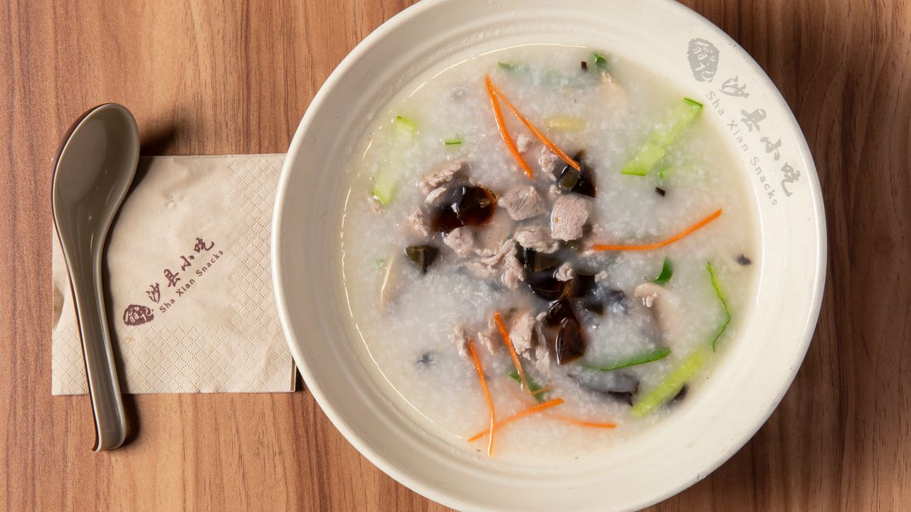 Century Egg with Lean Pork Congee
