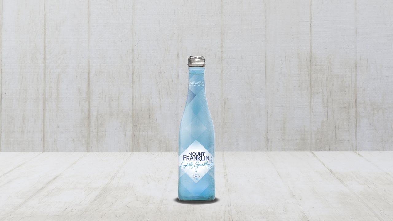 Mount Franklin Lightly Sparkling 330ml Bottle