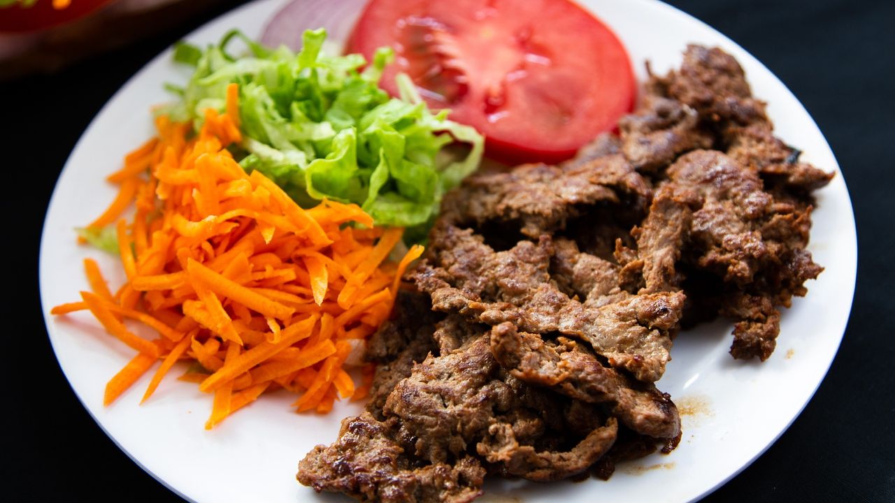 Grilled Lamb Wrap
