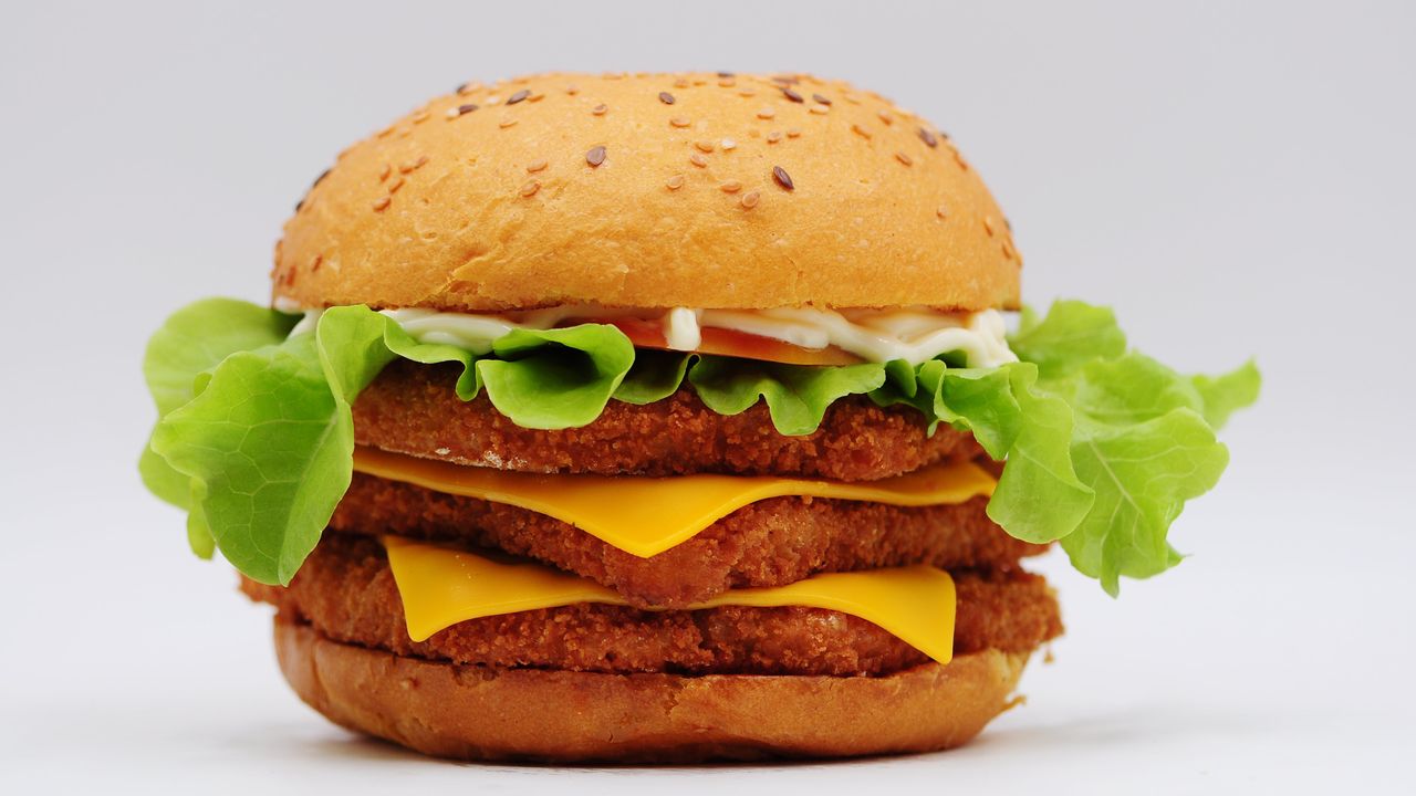 Chicken Schnitzel Burger