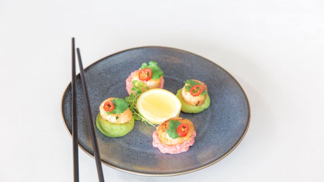 Red Curry Scallops
