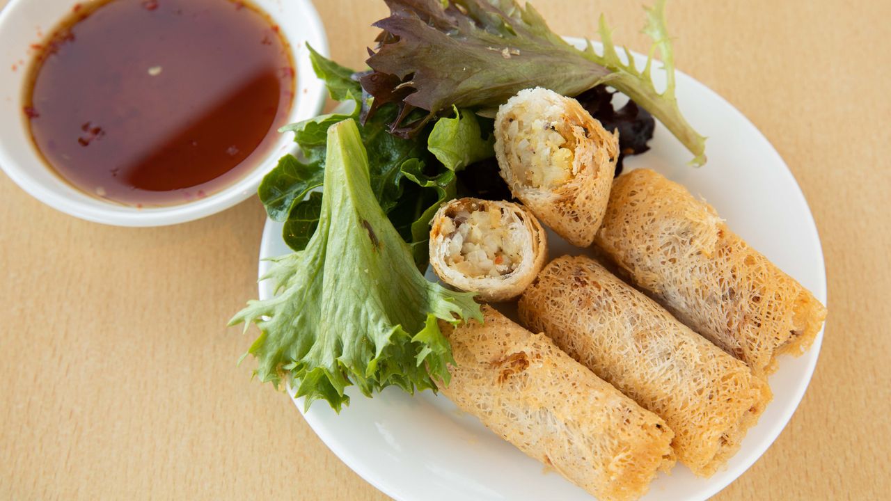 Spring Rolls, Pho & Drink