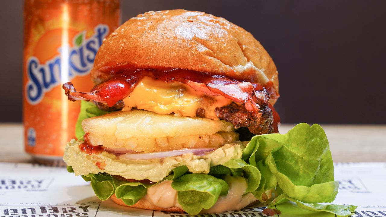 Tropical Feast Burger