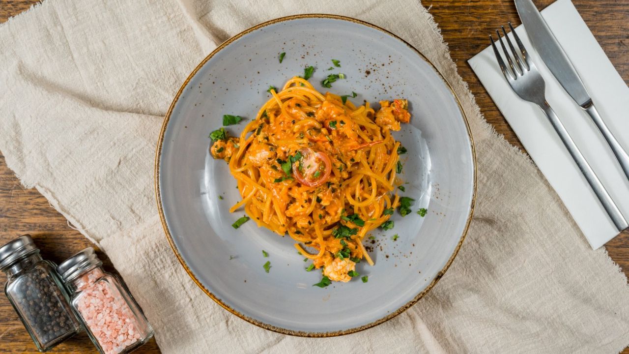 Spaghetti & Crab
