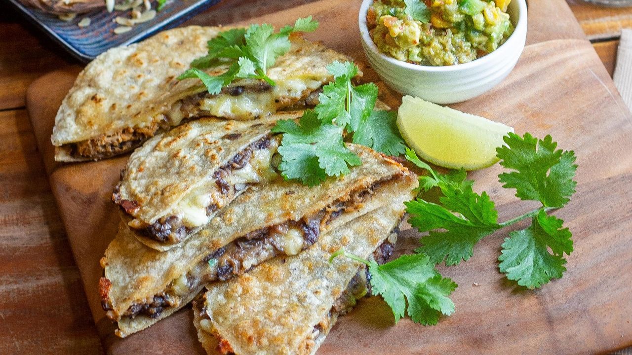 BBQ Pulled Pork Quesadillas