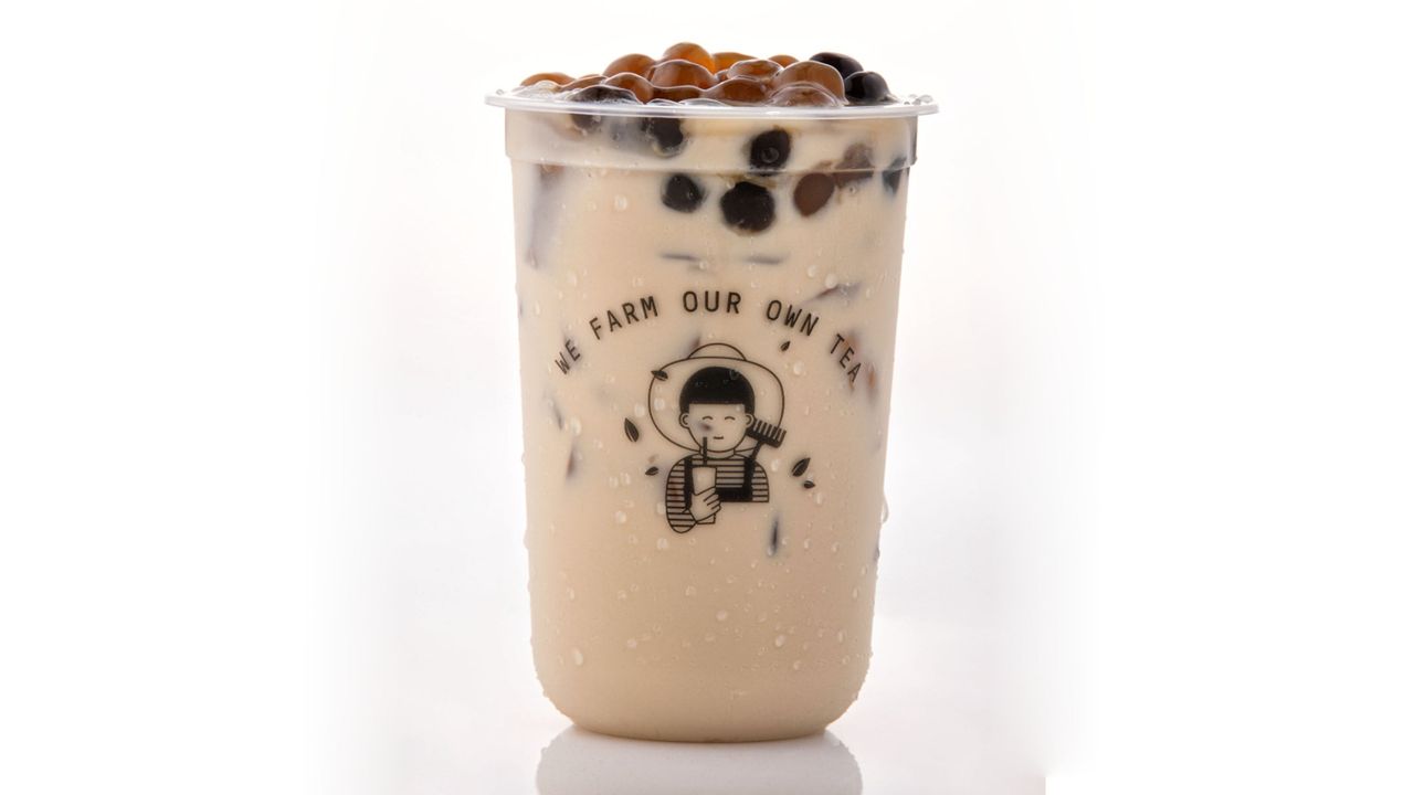 Double Pearl Milk Tea