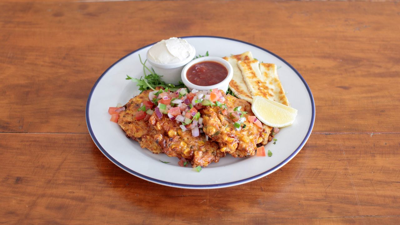 Corn and Jalapeño Fritters