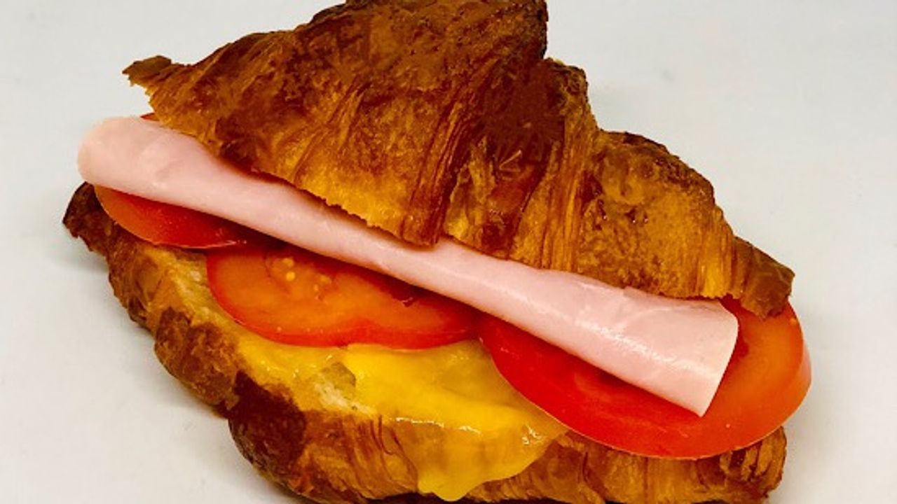 Ham Cheese & Tomato Croissant