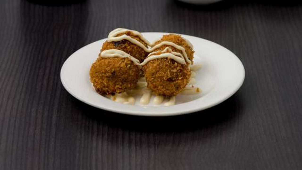 Mushroom and Feta Arancini