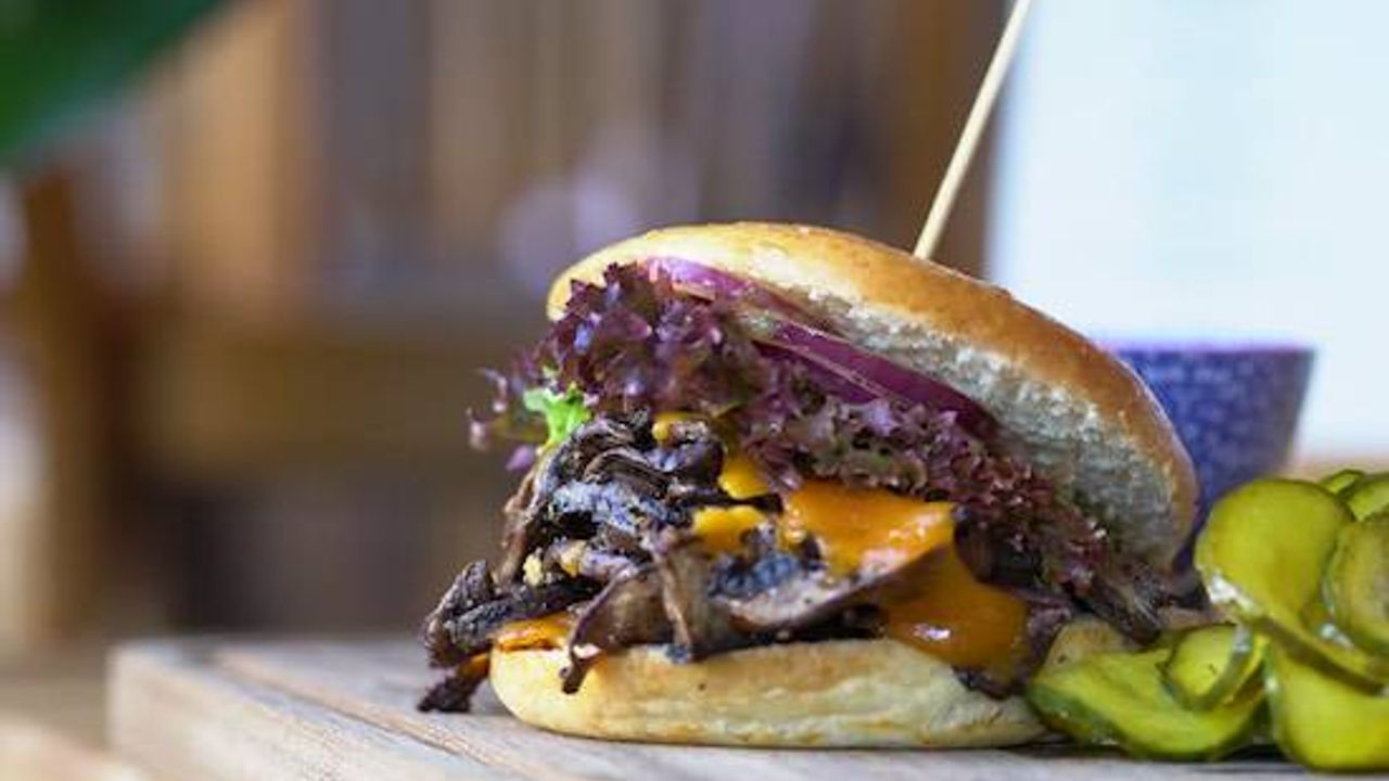 Vegetarian Burger inkl. Side