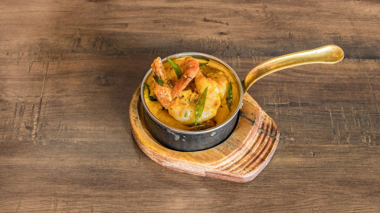 Prawn Hara Masala