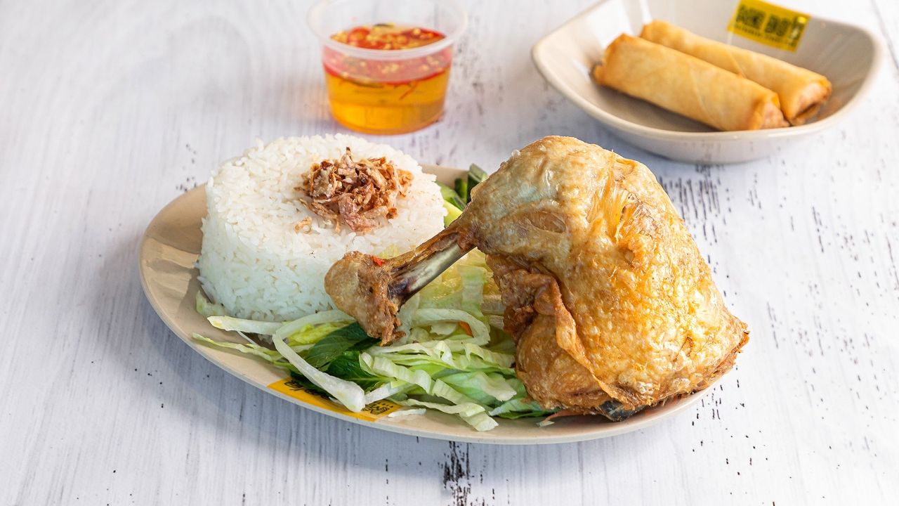 Crispy Skin Chicken Vietnamese Rice Box