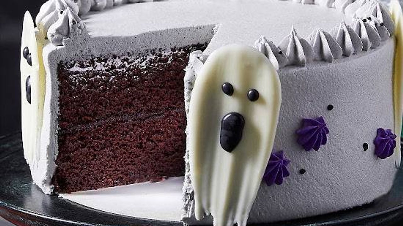 Ghosts & Ghouls Chocolate Cake