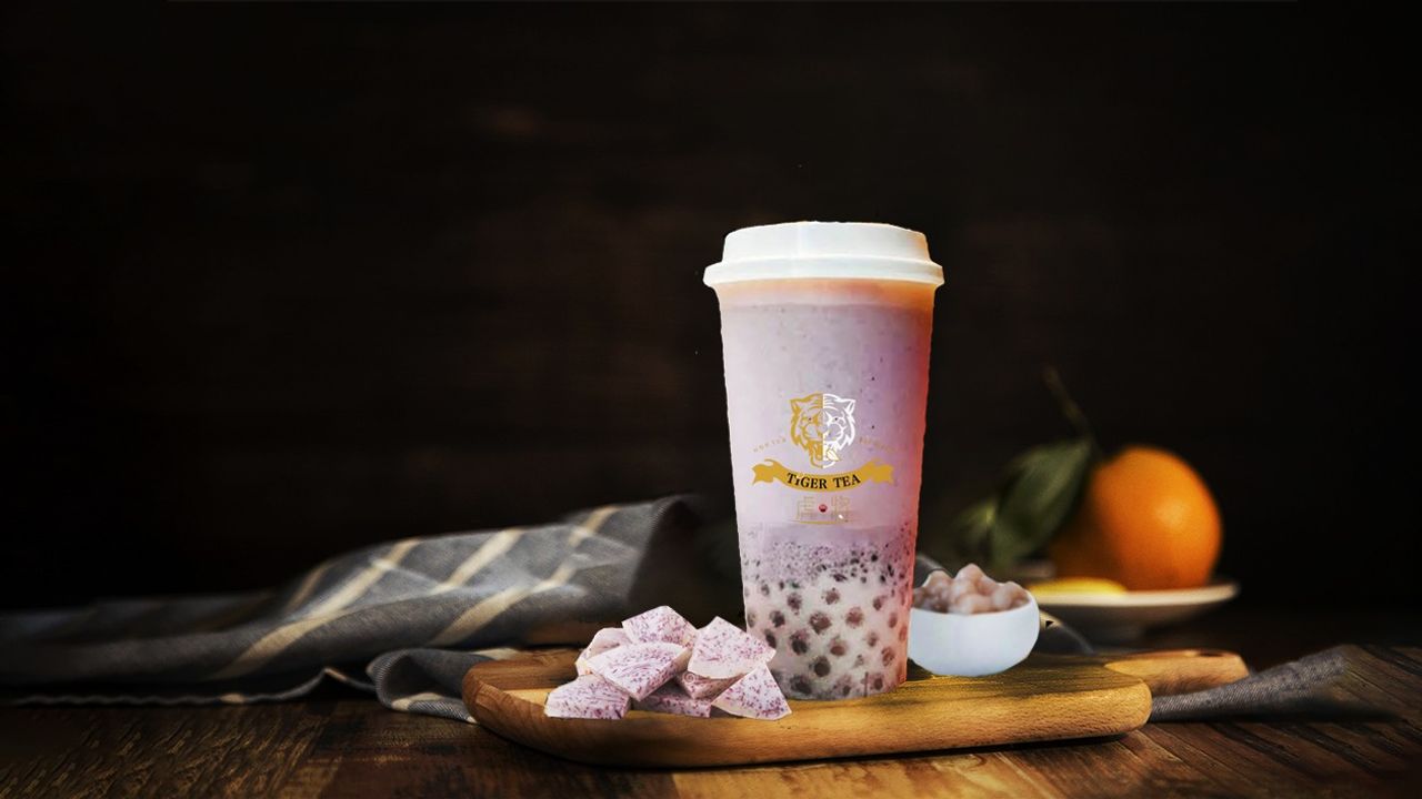 TARO Milk Tea & BoBo Jelly
