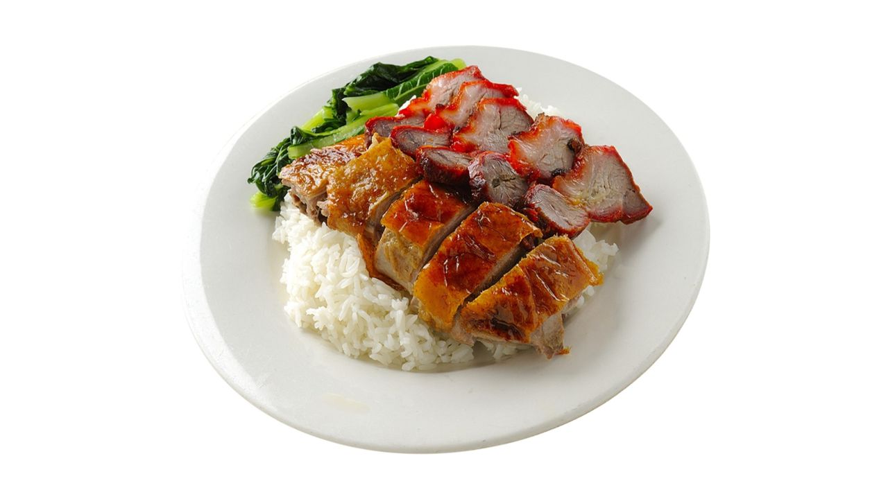 BBQ Pork & Roast Duck with Rice
