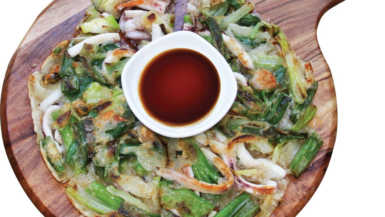 Seafood Shallot Pancake