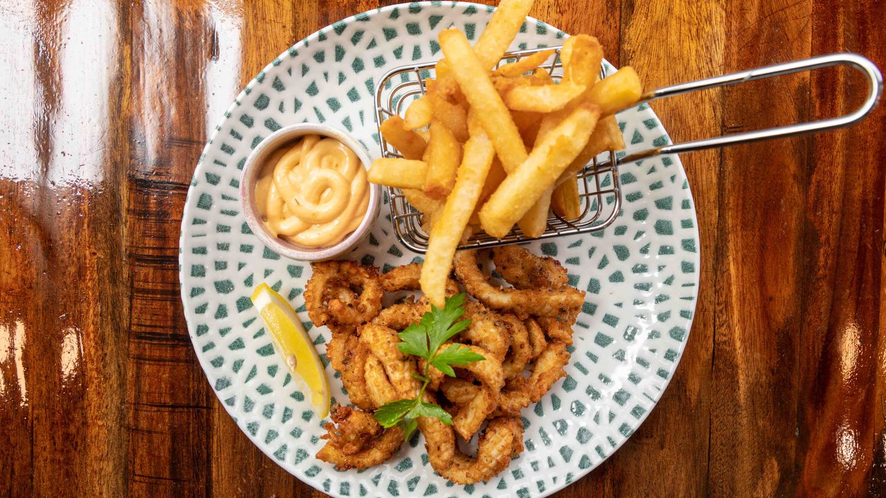Creole calamari
