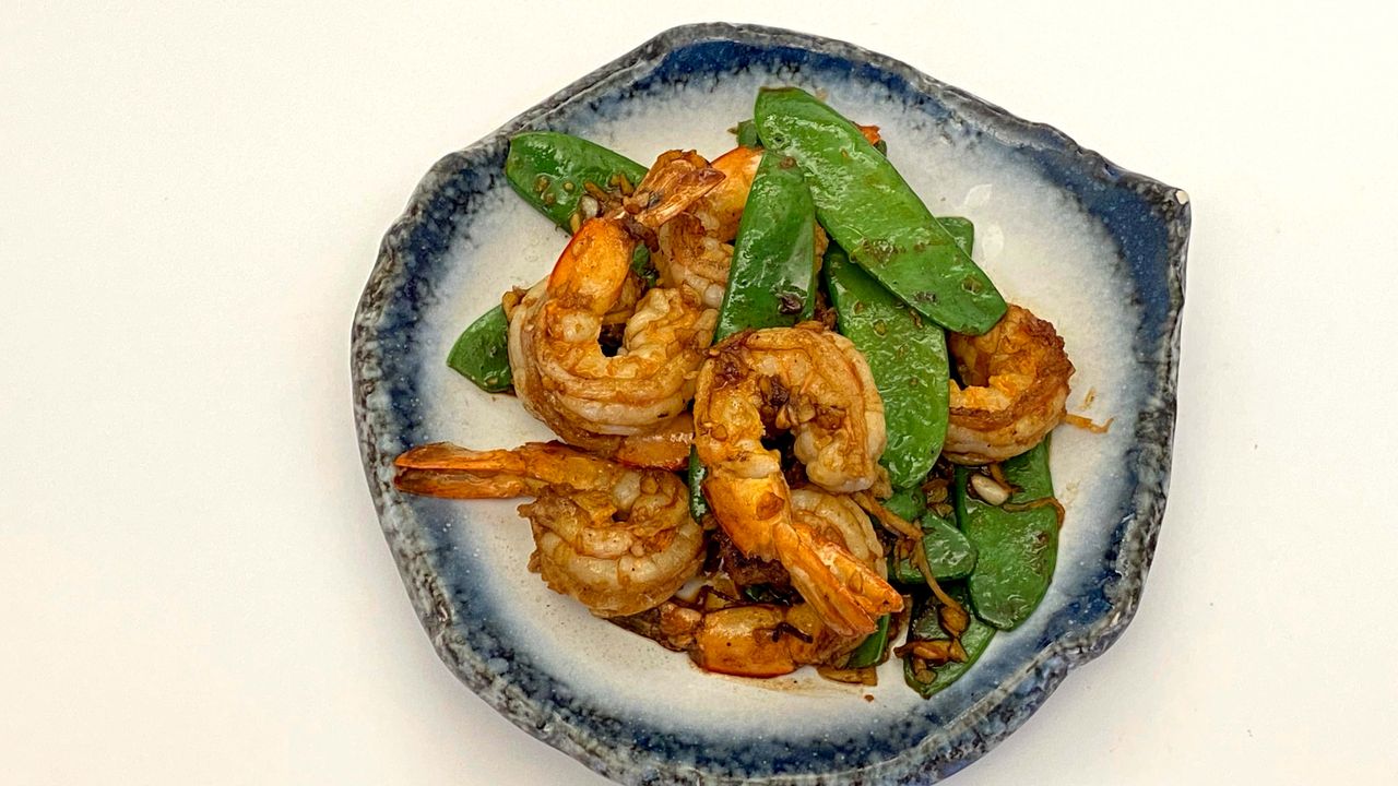 Snowpeas King Prawns