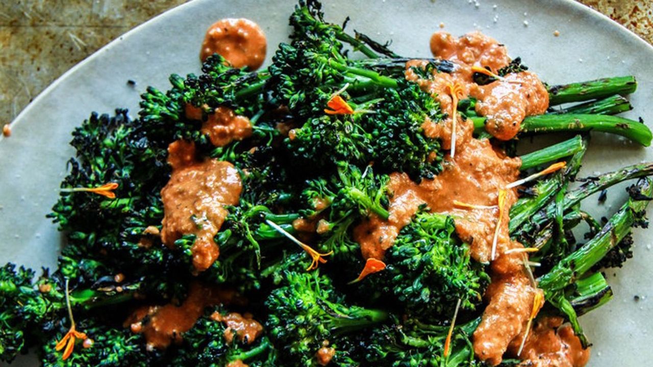 Charred Broccolini