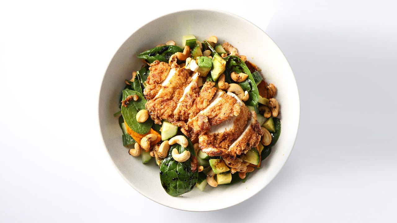 Southern Fried Chicken Salad