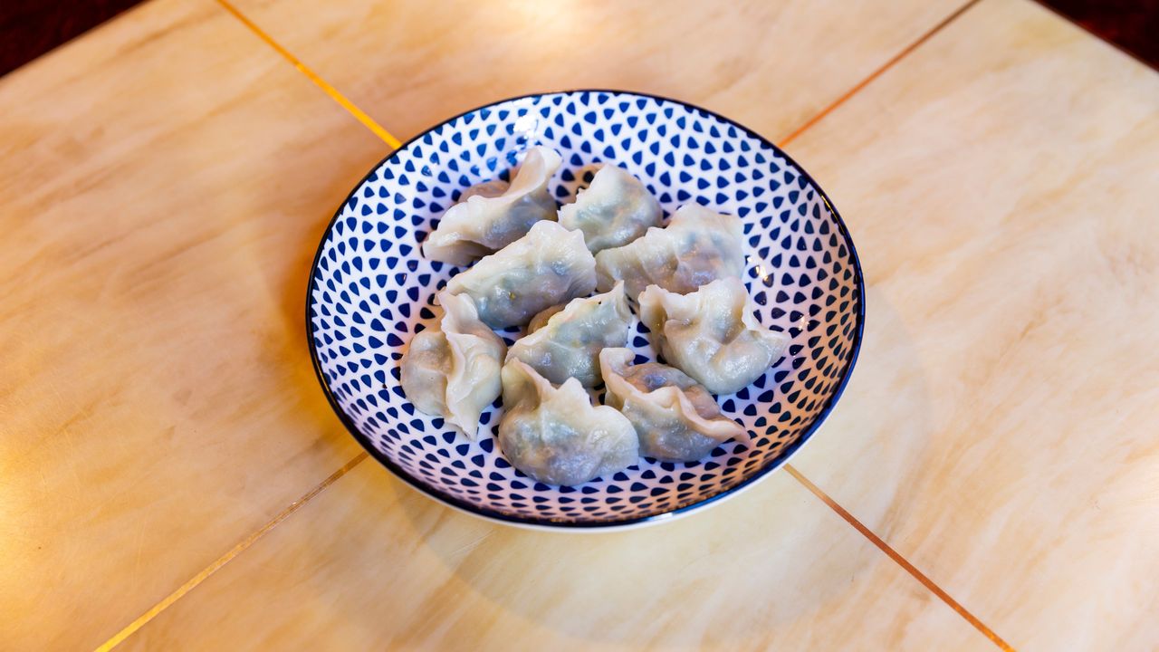 Steamed Vegetarian Dumplings