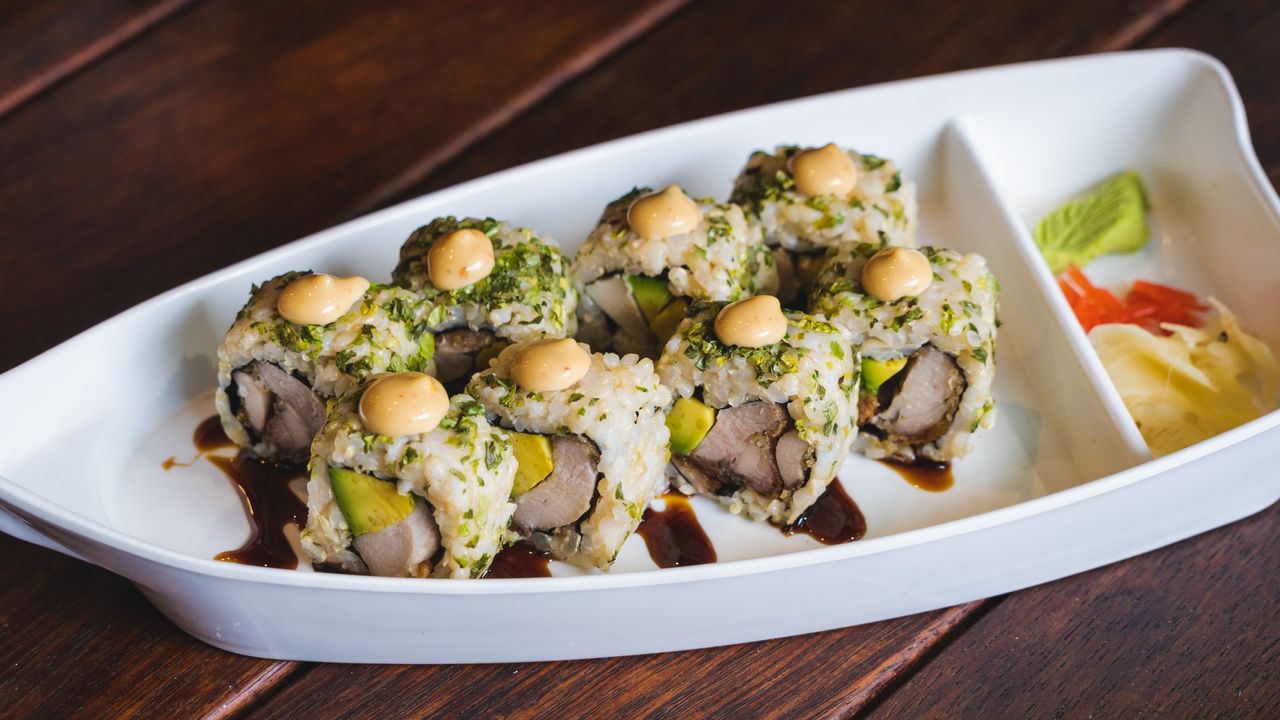 Alfredo Chicken Roll