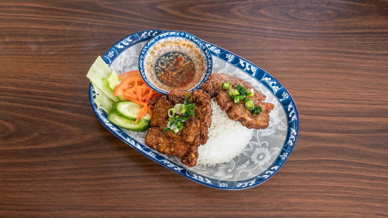 Pork Chops Rice