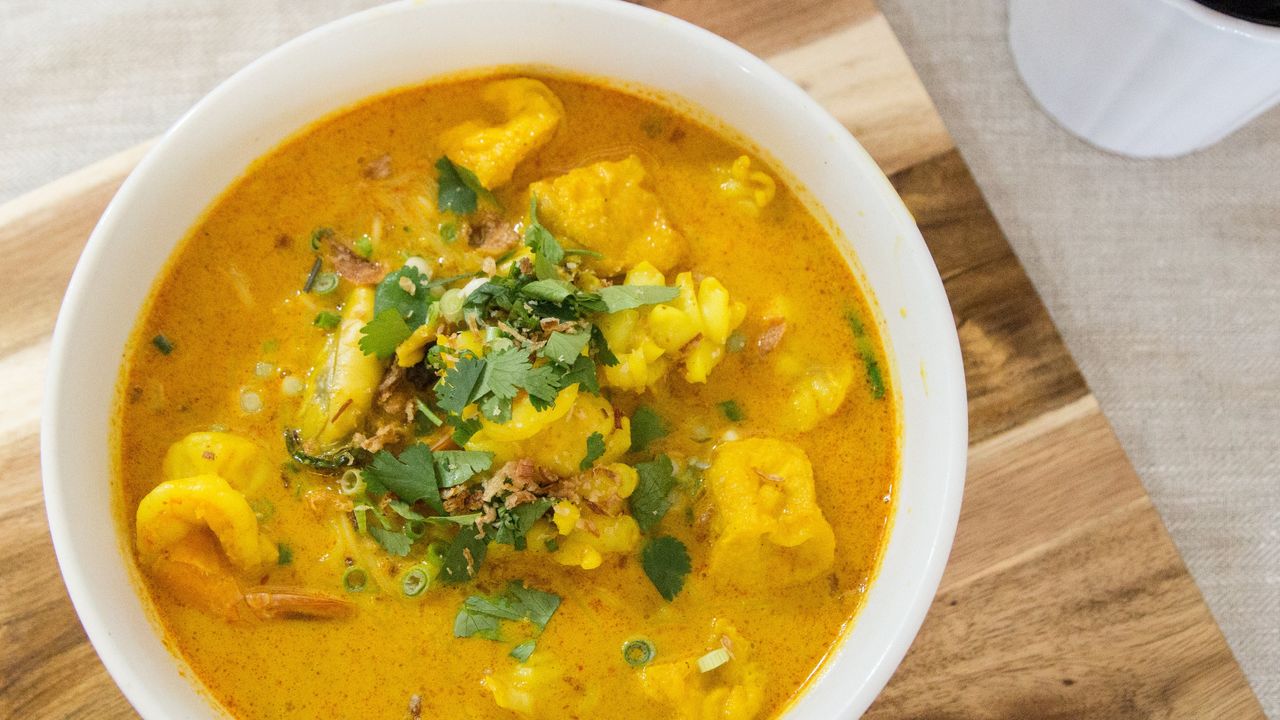 Laksa Noodles Soup (Gluten Free)