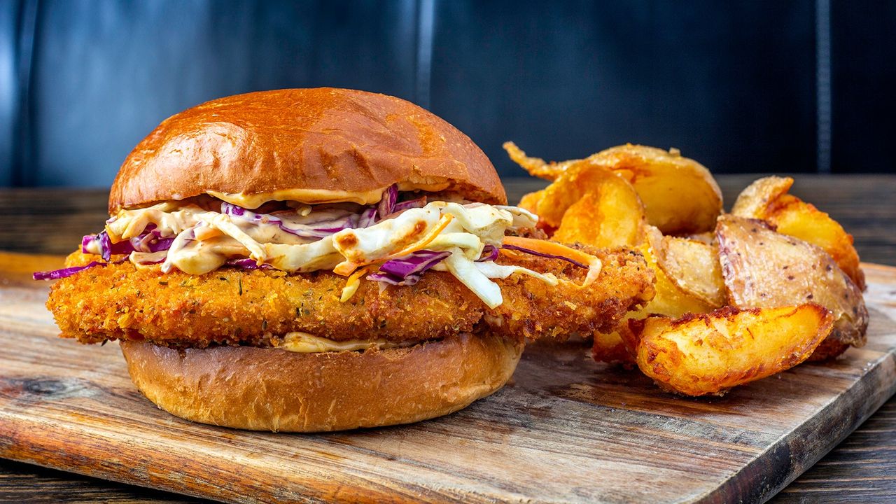 Fried Chicken Burger
