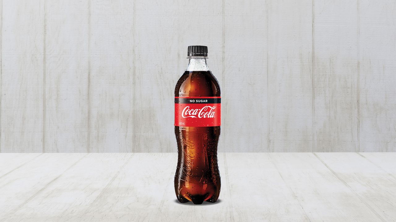 No Sugar Coca Cola 600ml