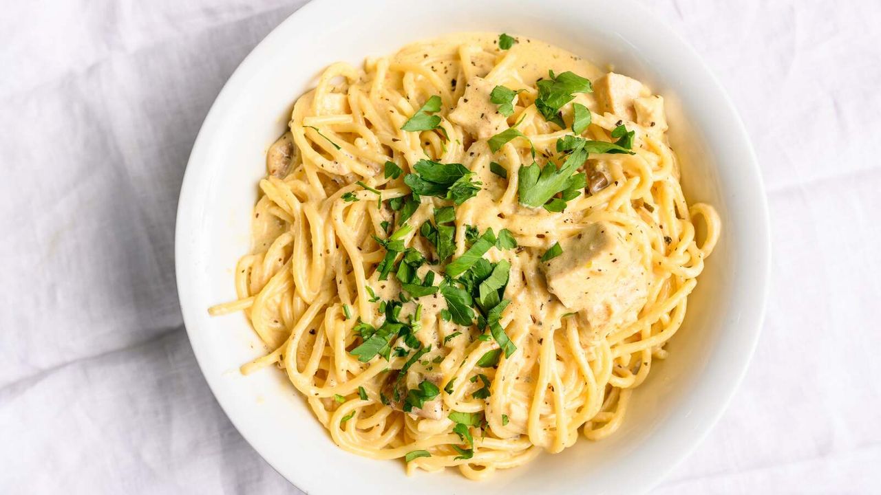 Chicken & Mushroom Pasta