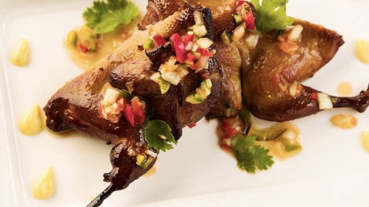 Tea Smoked Quail