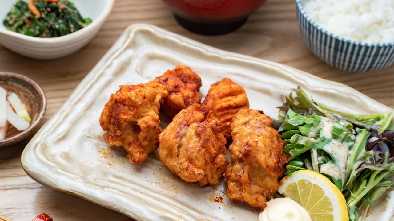 Spicy Chicken Kara-age Bento