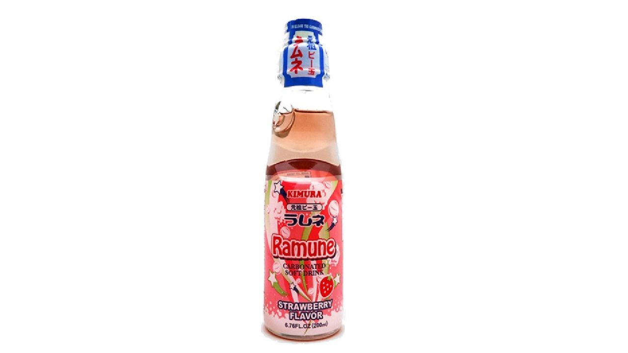 Ramune Strawberry (200 ml)