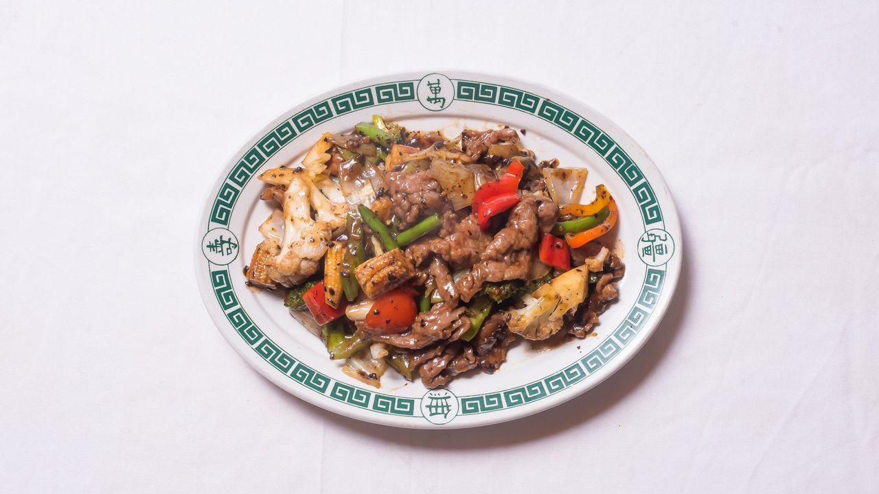 Beef with Black Bean Sauce